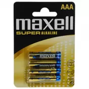 LR03 4BP AAA Super Alk MAXELL