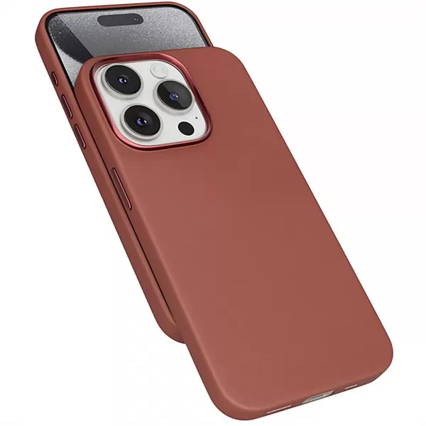 MagLeather case iPhone 15 Pro brwn EPICO