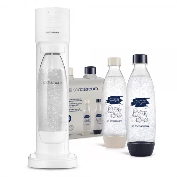 SODASTREAM Výhodný set GAIA White + lahve 2x 1l FUSE Ginger